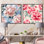 Matthieu - Abstract Botanicals Square Collage Set Of 2