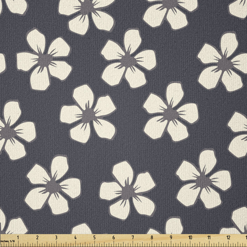 Cruel Cherry Flowers Blooming Multi-Purpose Fabric