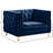 Michelle 44" W Tufted Velvet Armchair-2119286907