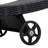 Patio Wicker Chaise Lounge Chairs , Outdoor Rattan Reclining Lounge Chair w/ Rolling Wheels & Pull-out Side Table,for Poolside, Deck, Set of 2-1868150357