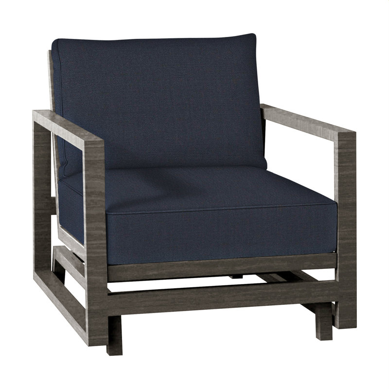 Méridienne Avondale, Gris ardoise, Lin marine, Welt