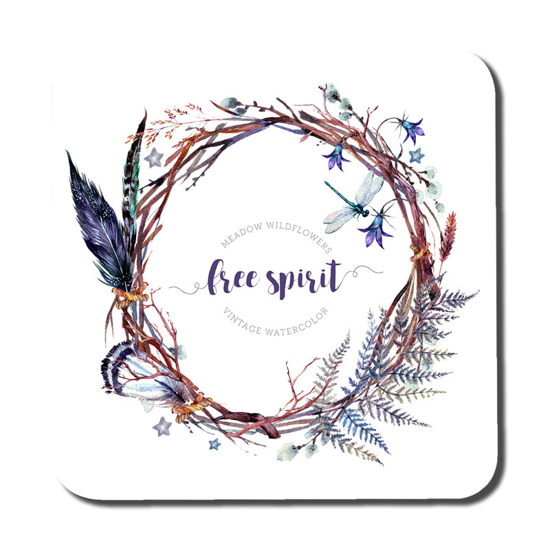 Square 6 Piece Coaster Set
