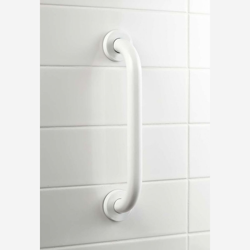 Grab Bar, 11.8" W, White