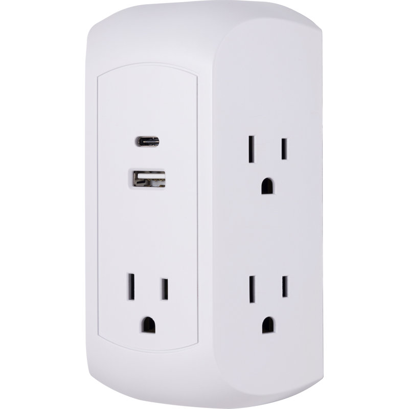 34 Tamper Resistant Duplex Outlet with USB Port