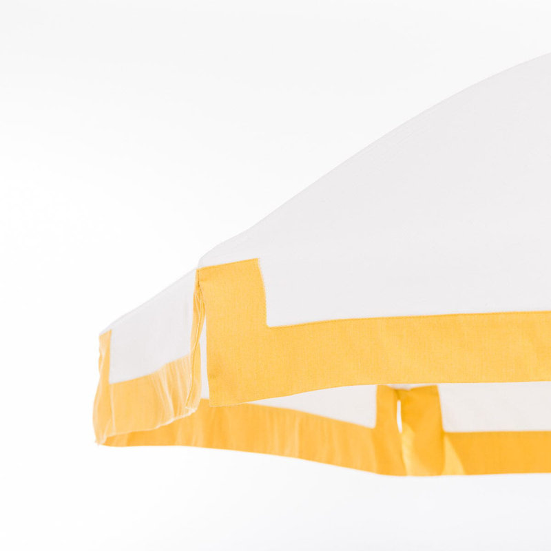 Club 79'' W Umbrella, Yellow/White