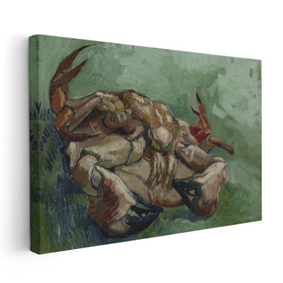 Crabe sur le dos, 1888 - reproduction d'art sur toile