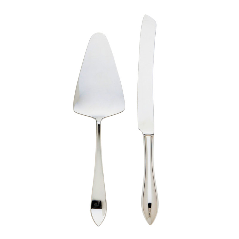 Contorno 18/10 Stainless Steel Cake Server Set
