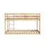 Lit simple mezzanine avec construction - assurant une utilisation à long terme et l'accessibilité des garde-corps-121116430
