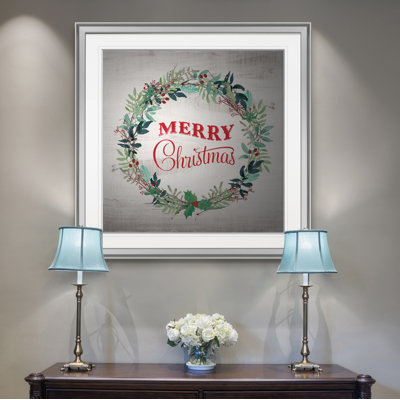 " Merry Christmas Wreath "