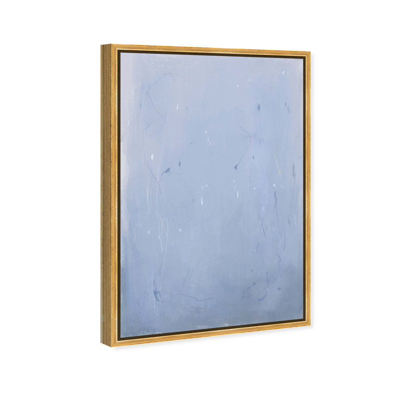 Calm Waters II Print by Oliver Gal, 11"H x 16"W, Gold Floater Frame