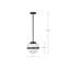 Luminaire suspendu sphère 1 lumière Whit-88590733-88590734