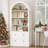 69.7"H Arched Bookcase With 2 Drawers-1336231379