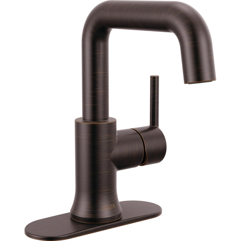 Single Handle Bathroom Faucet, Venetian Bronze