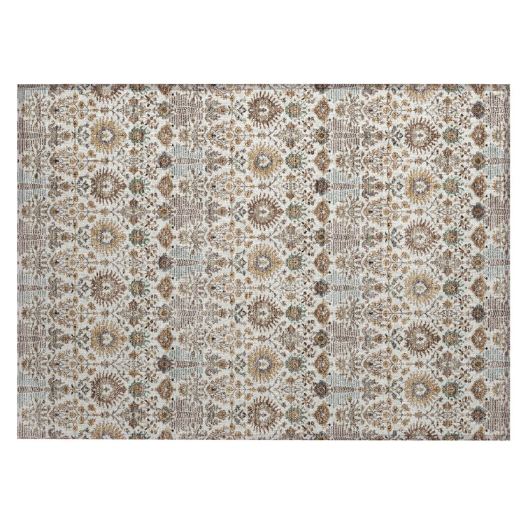 Machine Washable Indoor/Outdoor Gursevak ACN2251 Global Rug