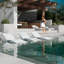 Quick Assembly S-shaped Pool Lounger, Ergonomic Design, Comfortable and Breathable, Essential for Outdoor Relaxation-1124859920-1132165640