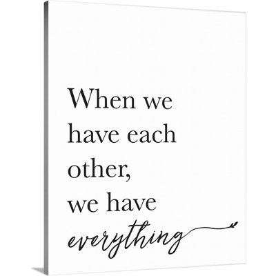 «Family Have Quotes» - reproduction sur toile
