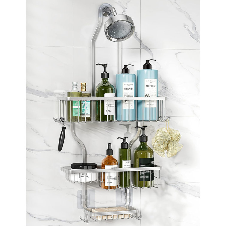 Rebrilliant Eisenman Shower Caddy Finish: Silver