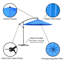 304.8cm Cantilever Parasol-607391911