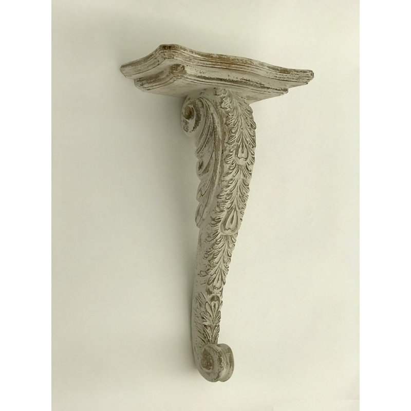 Almanza Mango Solid Wood Bracket Shelf
