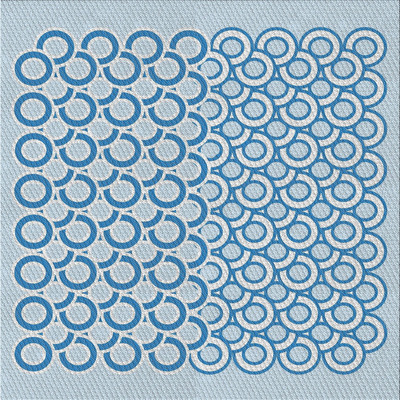 Kingston Seymour Geometric Indoor Rug, Square 6'