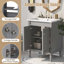 Meuble-lavabo simple 24 po avec plateau Sharlyne-631234026