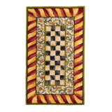 Courtly Check® Red & Gold Rug