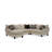 Pointe Creek Upholstered L-Shaped Sectional