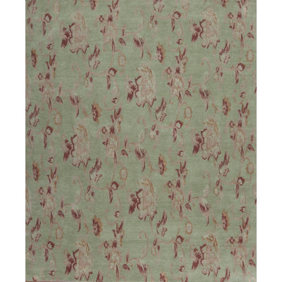 Modern Tibet Hand Knotted Floral Indoor Rug