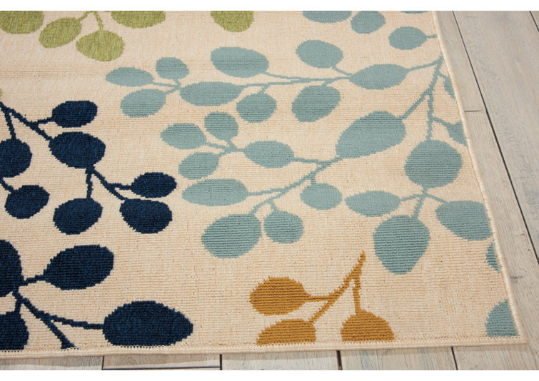 Harrogate Floral Indoor / Outdoor Area Rug