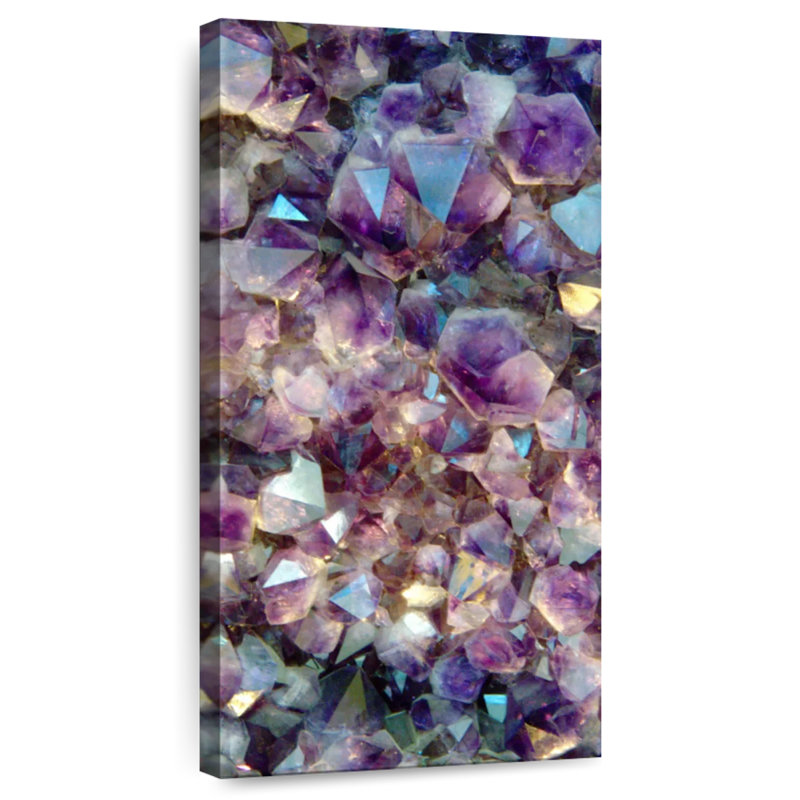 Quartz rose, H 36 po x l 18 po