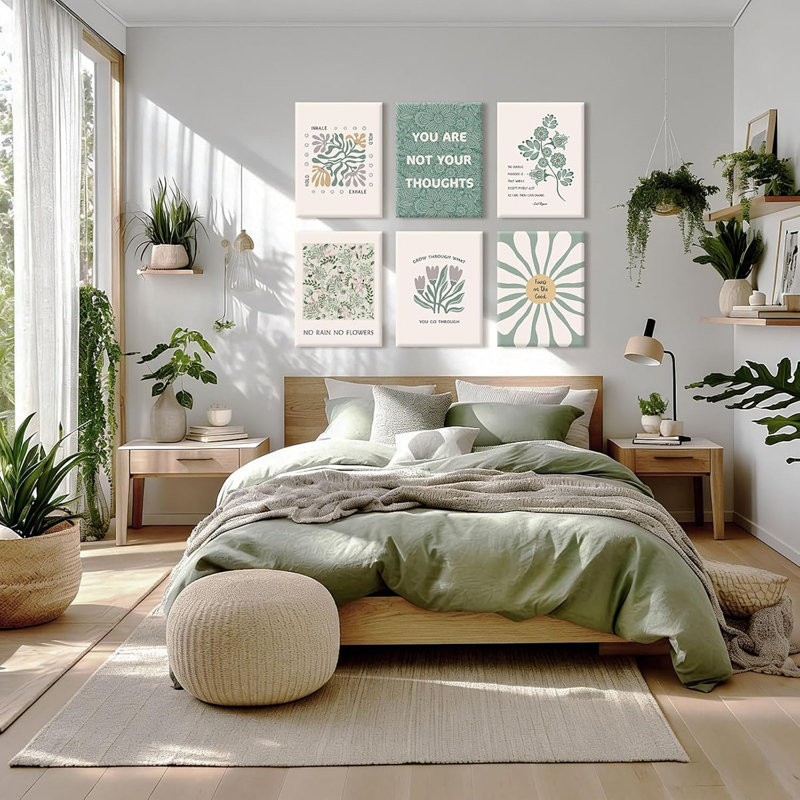 6 Piece Wrapped Canvas Print