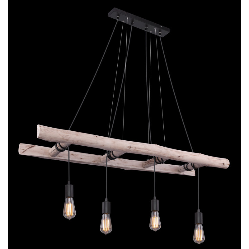 Nell 4 - Light Brown Kitchen Island Pendant