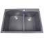 Plymouth 33'' L Double Basin Kitchen Sink-18418493