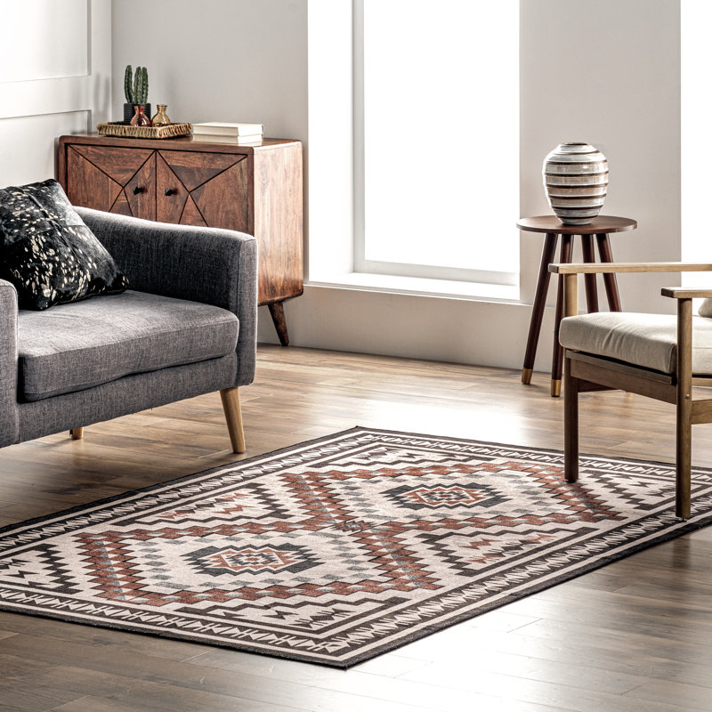 Southwestern Area Rug, Rectangle 274 x 366cm
