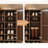 35 Pair Shoe Storage Cabinet
