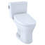 Toilette allongée deux pièces à double chasse 1,6 et 0,8 GPF Dynamax Tornado Flush avec siège de bidet S550e TOTO® Drake® WASHLET® +