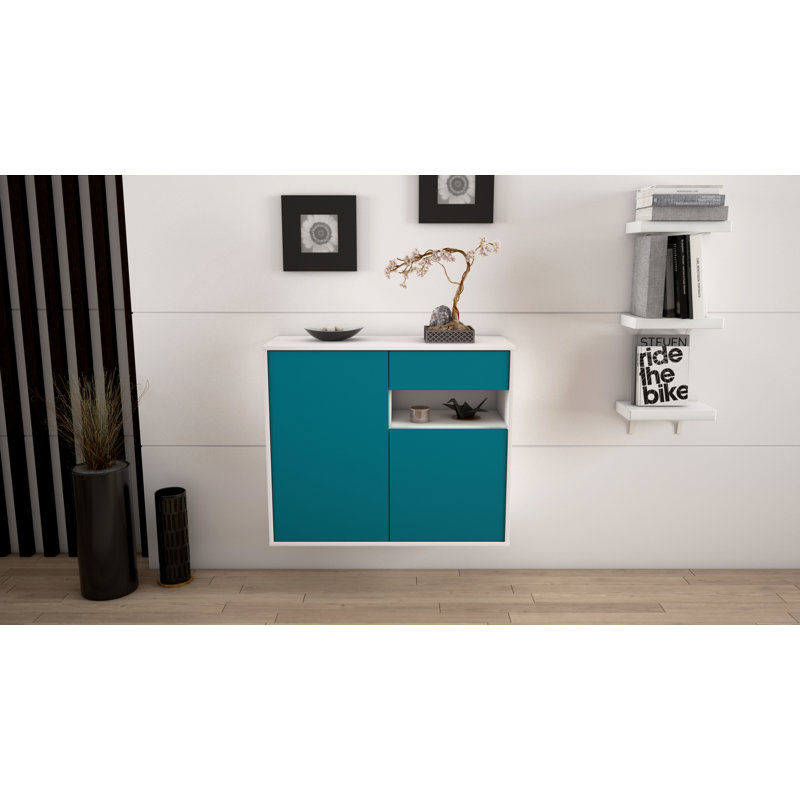 Scotti 92 cm W Sideboard, Turquoise