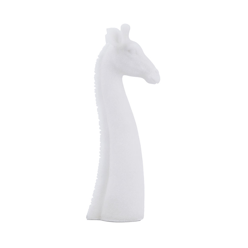 8X4X17.5" Giraffe Figurine, 17.5" H x 8.1" W x 4.1" D
