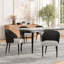 Chaise d'appoint rembourrée en similicuir Modern-1274709407