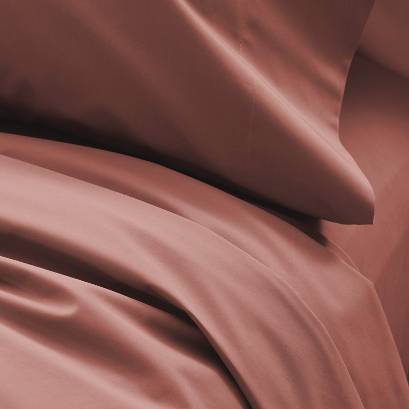 Sheet Set, Twin Sheet Set with 1 Pillowcase, Spice