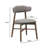 Coral Upholstered Solid Wood Dining Chair Set (2-Piece, Modern Comfort Design)-2033125574