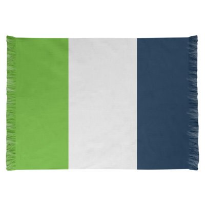 Chenille Striped Indoor Rug