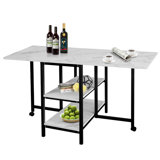 Table pliante portative pliable en deux 54,9 po DB-2105002-1