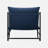 Reagle Modern Metal Framed Sling Accent Chair-82152824