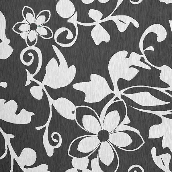 Chenille Floral Indoor Rug