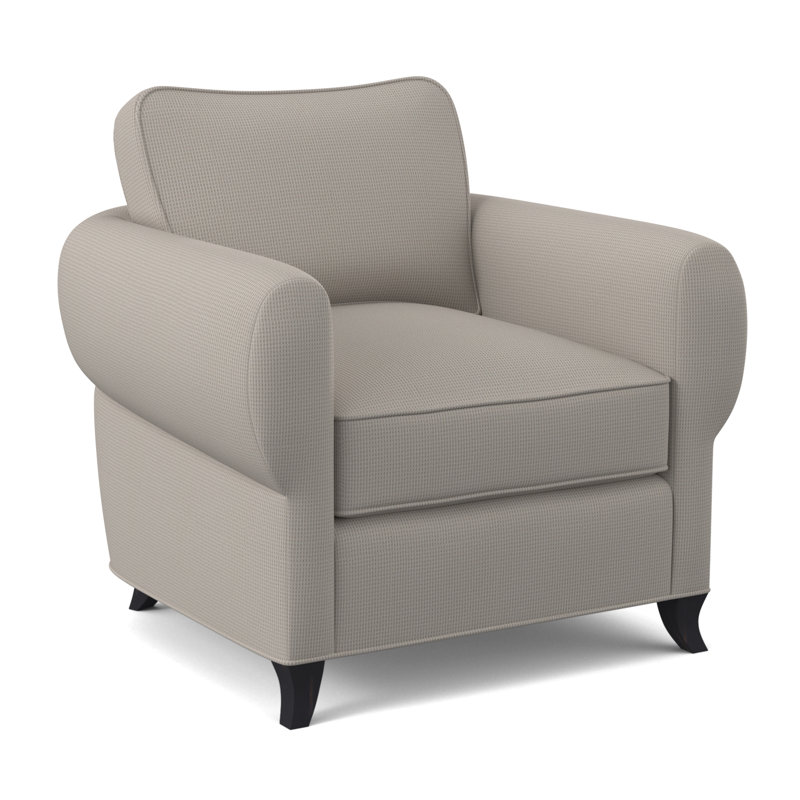 Cocoon Armchair, Vintage Ebony, Maya Cyan Polyester Blend