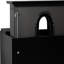 Meuble-lavabo mural 24 po avec lavabo, meuble-lavabo mural avec lavabo à surface solide et tiroirs à fermeture en douceur, noir brillant-1356177531-1356177528