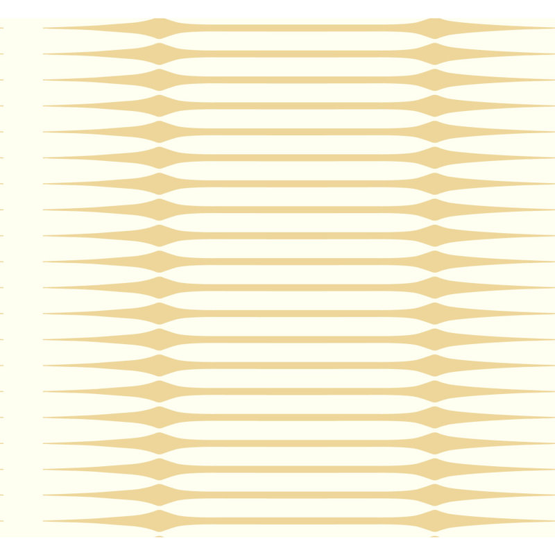 Berry Modern Geometric Wallpaper, Yellow