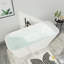 59" L x 28" W Single-Slipper Rectangle Freestanding Soaking Acrylic Bathtub with Chrome Drain