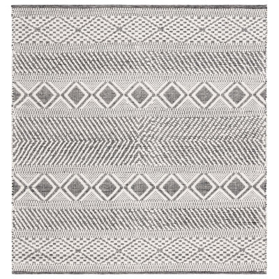Dessiree Hand Woven Wool And Cotton Geometric Rug